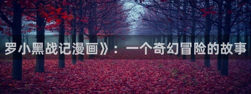 韩韩漫画在线观看：罗小黑战记漫画》：一个奇幻冒险的故事