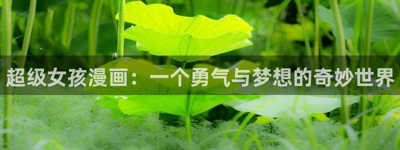 第一韩漫在线免费观看：超级女孩漫画：一个勇气与梦想的奇妙世界